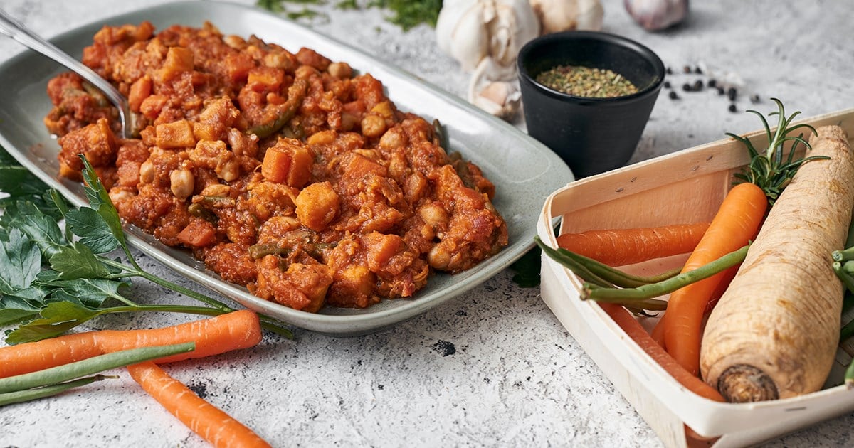 Krāsaina dārzeņu panna vieglām pusdienām